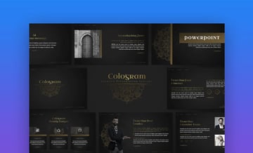 Cologram Islamic PowerPoint Template