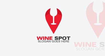 Wine Spot Bar Logo Design