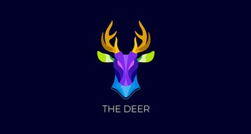 Deer Nightclub Logo Idea Template