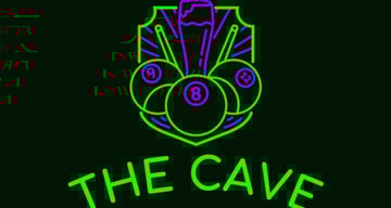 Neon Sports Bar Logo Design