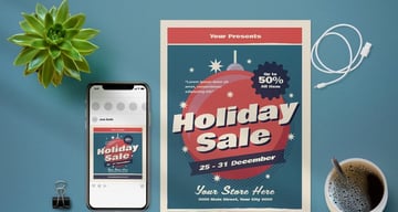 Holiday Sale Flyer