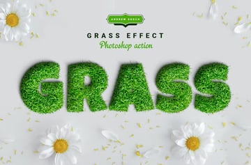 Grass Photoshop action