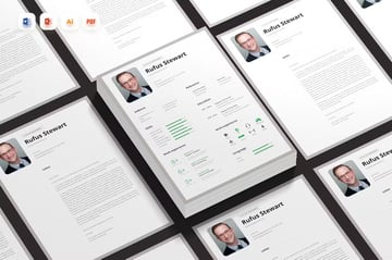 Infographic Resume Template & Cover Letter
