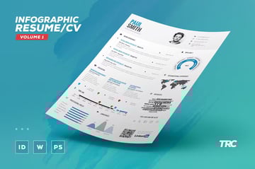 Infographic Resume/CV Volume 1