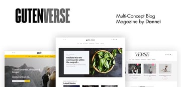 GutenVerse is a magazine and blog theme