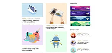 Gute is a minimalist blog WordPress theme