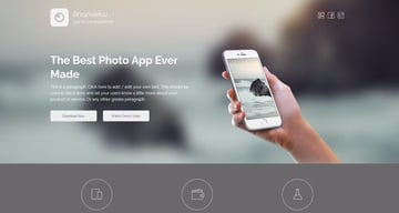Snapview - Mobile App Landing Template