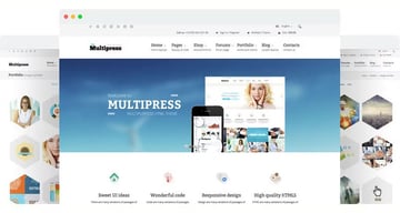 Multipress - Responsive HTML5 Template