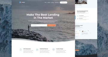 LeData - Responsive Business HTML5 Landing Page