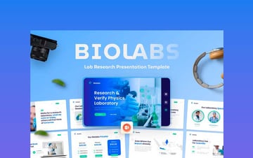 BioLabs Laboratory Science Research Powerpoint