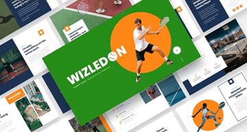 Tennis Sport Slides Template