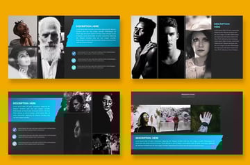 Alanama PowerPoint is one of our top modern PPT templates