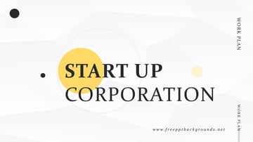 Start Up Corporation PowerPoint Templates