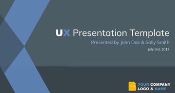 Google Slides Themes UX Template