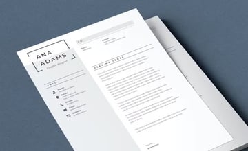 Anna is a resume template