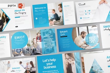 Multipurpose SWOT analysis PowerPoint