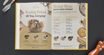 Bread Menu Template