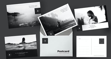 Blank Postcard Template (INDD)