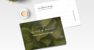 Nature Postcard (AI, EPS, JPG)