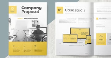 Freelance design proposal template