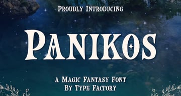 Panikos Magic Fantasy font