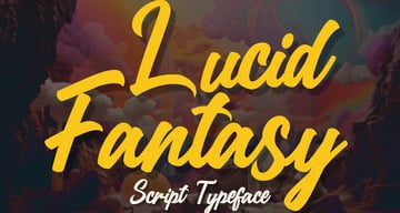 Lucid Fantasy Script Typeface