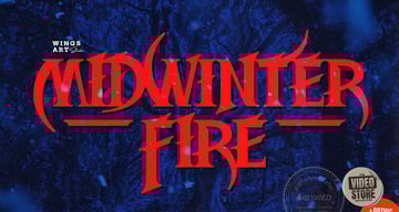 Midwinter Fire is a Gothic Fantasy font