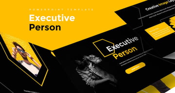 Executive Person - PowerPoint Template
