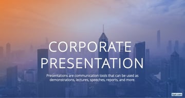 Free Company Profile PowerPoint Template