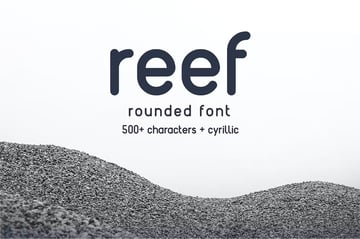Reef Round Font