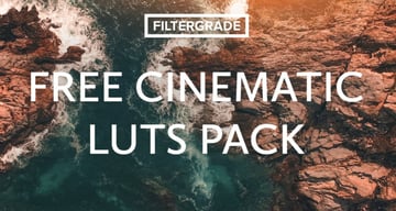 Free cinematic LUTs pack for video editing