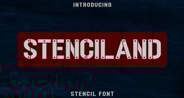 Stenciland (OTF & TTF)