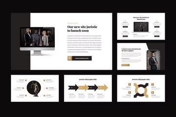 Juristic template, a premium forensics slides template