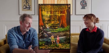 Moonrise Kingdom movie poster by Wes Anderson.