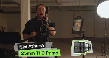 Nisi Athena 25mm prime lens