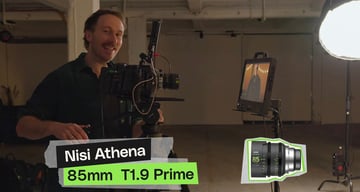 Nisi Athena 85mm prime lens