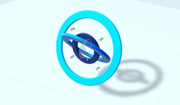 Rotate the ring by 175 degrees.