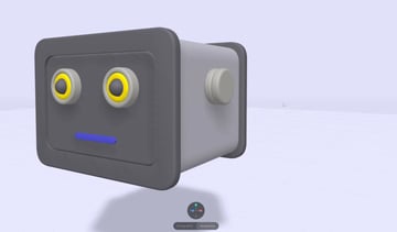 The ears of the robot.