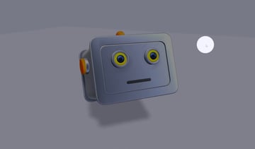 The robot now follows the cursor.