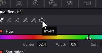 User Clicking Invert Button To Invert Selection