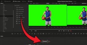Drag Delta Keyer To Node Panel