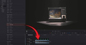 Drag Analog Damage Onto Timeline