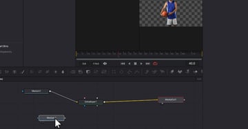 Drag Background Content To Node