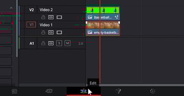 Drop Backgound Directly Into Timeline