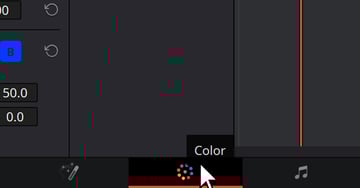 User Clicking Color Tab