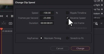 Toggle Reverse Speed 