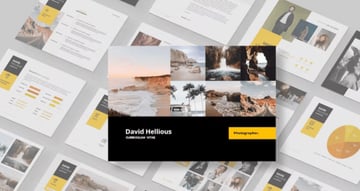 Cd Creative Resume Presentation