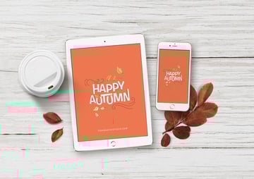 Responsive Design Device iPad iPhone Mock-Up