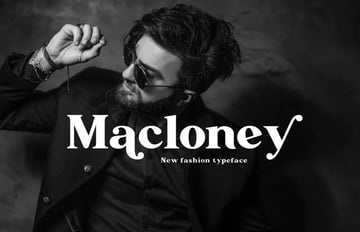 Macloney - Bold Serif Font