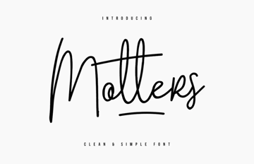 Motters Typeface